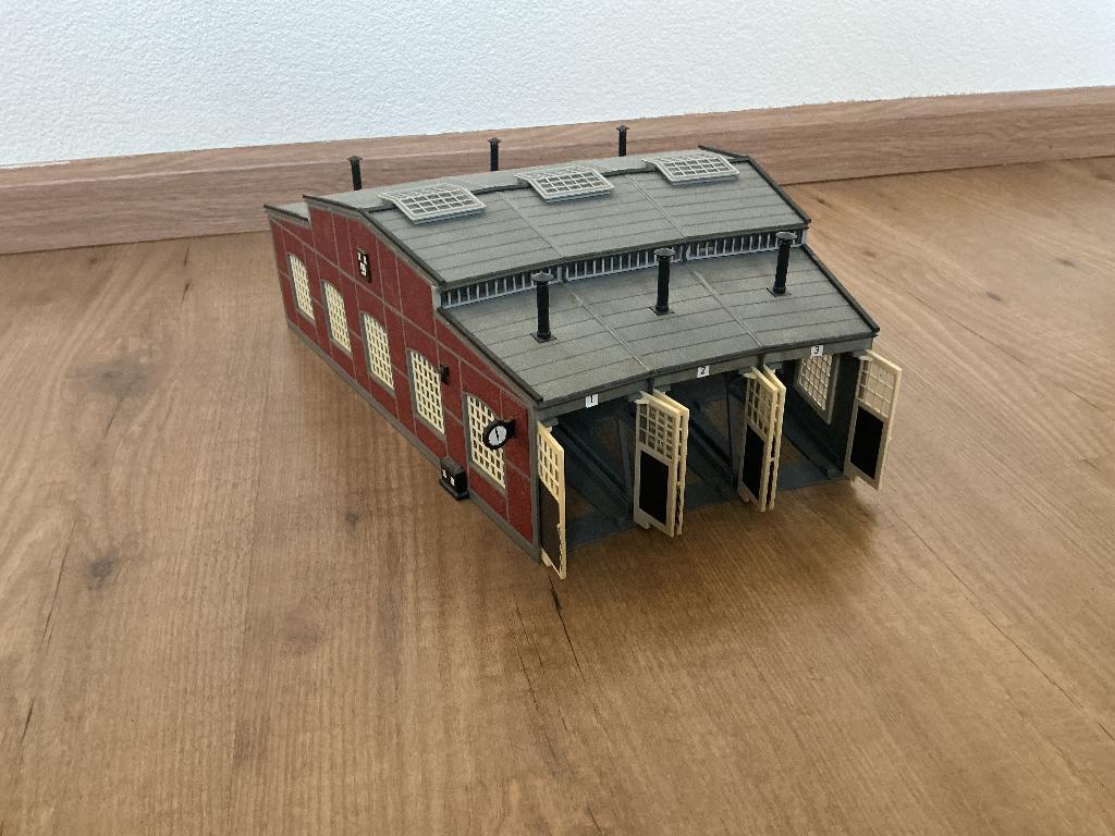 Fleischmann locloods H0 nr. 6476 (gebouwd), Hobby en Vrije tijd, Modeltreinen | H0, Ophalen, Gebruikt, Brug, Tunnel of Gebouw