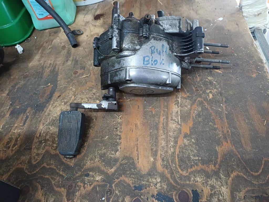 Kreidler Blokken - 2 stuks, revisie nodig, Ophalen of Verzenden, Gebruikt, Blok