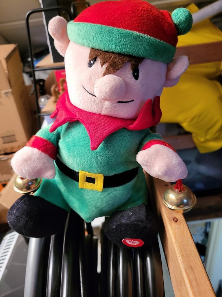 Zingende en bewegende kerst elf, Diversen, Kerst, Ophalen of Verzenden