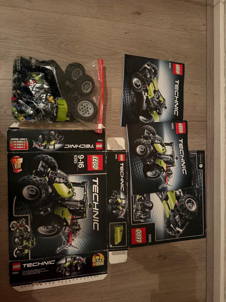 Lego technic 9393, Ophalen of Verzenden, Zo goed als nieuw, Complete set, Lego
