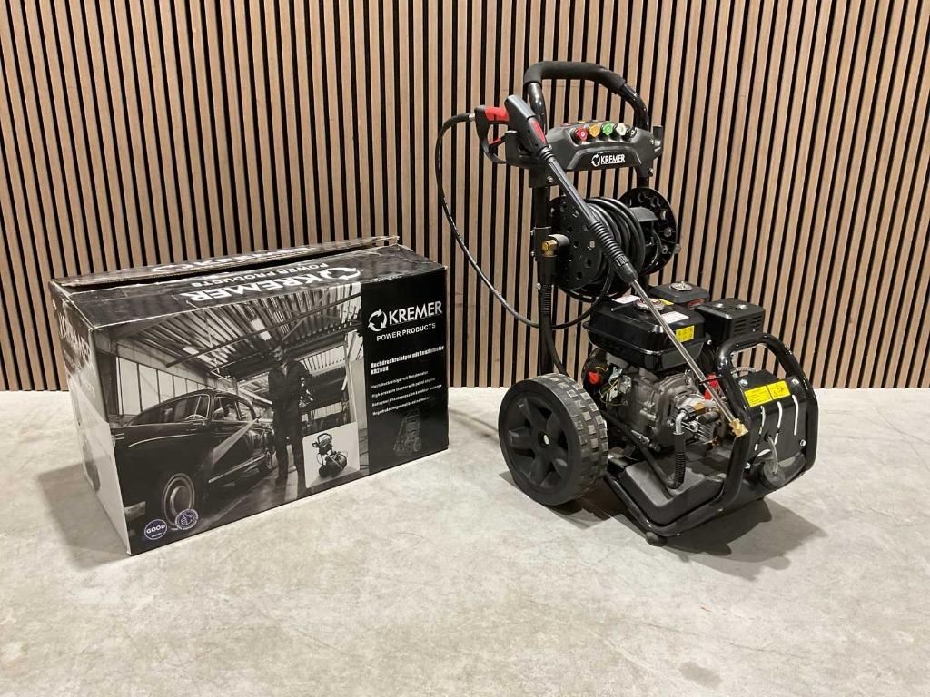 Kremer hogedrukreiniger 3 modellen benzine / 380V / 220V‼️, Tuin en Terras, Hogedrukreinigers, Ophalen, Nieuw, Met regelbare waterdruk