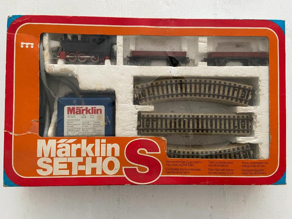 Märklin H0 starterset S, Hobby en Vrije tijd, Modeltreinen | H0, Wisselstroom, Ophalen of Verzenden, Märklin, Gebruikt