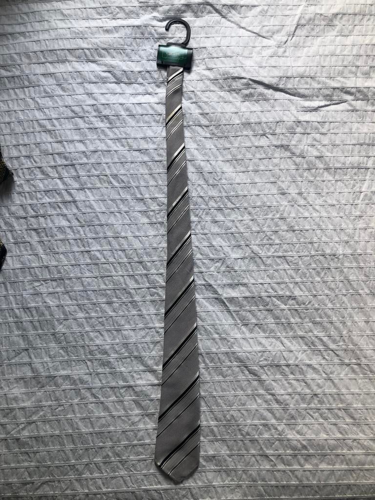 Vintage stropdas zilvergrijs orgineel Sixties, Kleding | Heren, Ophalen of Verzenden, Nieuw