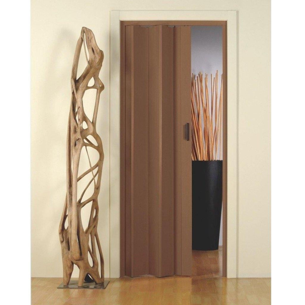 WEES SNEL Fortesrl Monica vouwdeur bruin 83x214 cm, Bruin, Nieuw, Minder dan 100 cm, 50 tot 100 cm