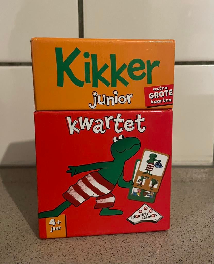 Kikker kwartet junior compleet! Max Velthuijs, Verzamelen, Ophalen of Verzenden, Zo goed als nieuw, Kwartet(ten)