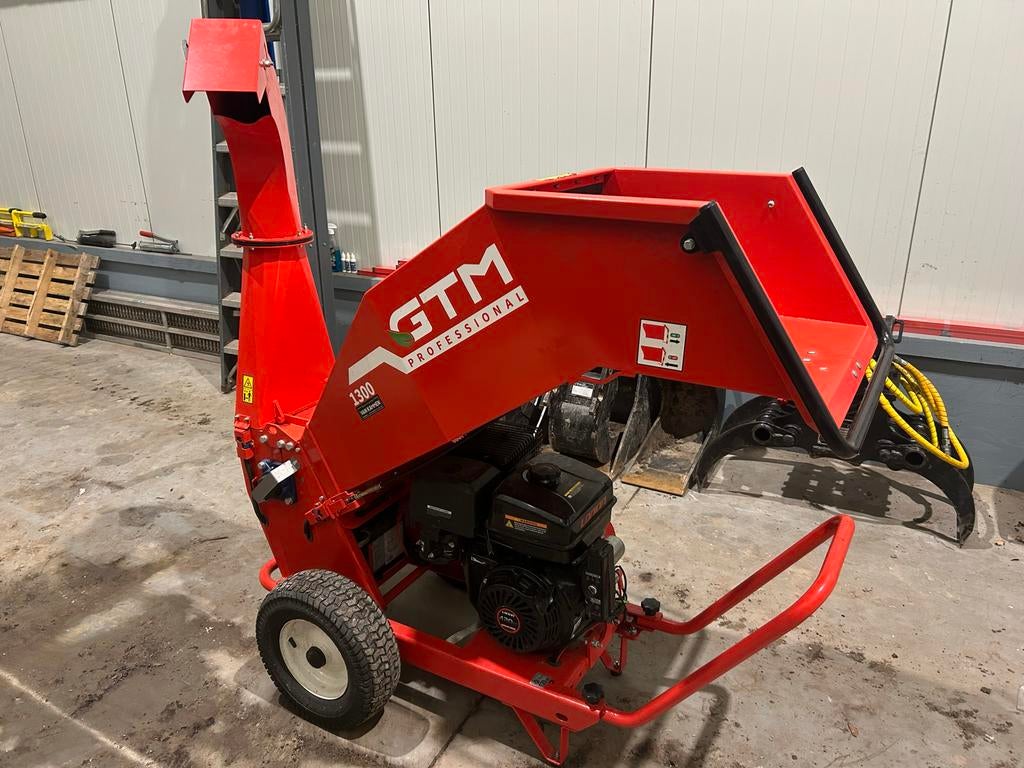 GTM 1300 Houtversnipperaar, Ophalen, Zo goed als nieuw, Benzine
