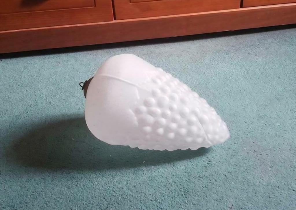 Glazen Druif Lampenkap 44cm, Ophalen of Verzenden, Rond, Minder dan 25 cm