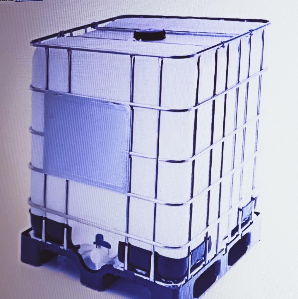 ibc container, watertank, 1000 liter . vanaf  45 euro, Tuin en Terras, 150 liter of meer, Ophalen, Gebruikt