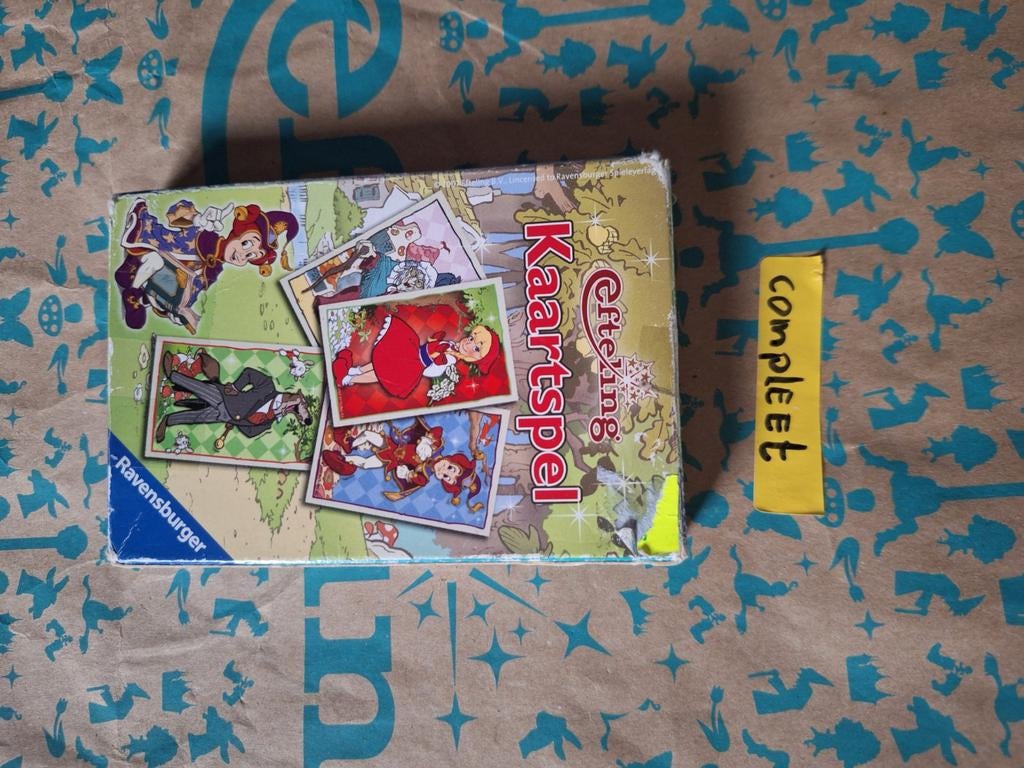 Efteling Kaartspel - Compleet, Ophalen of Verzenden, Gebruikt, Overige typen