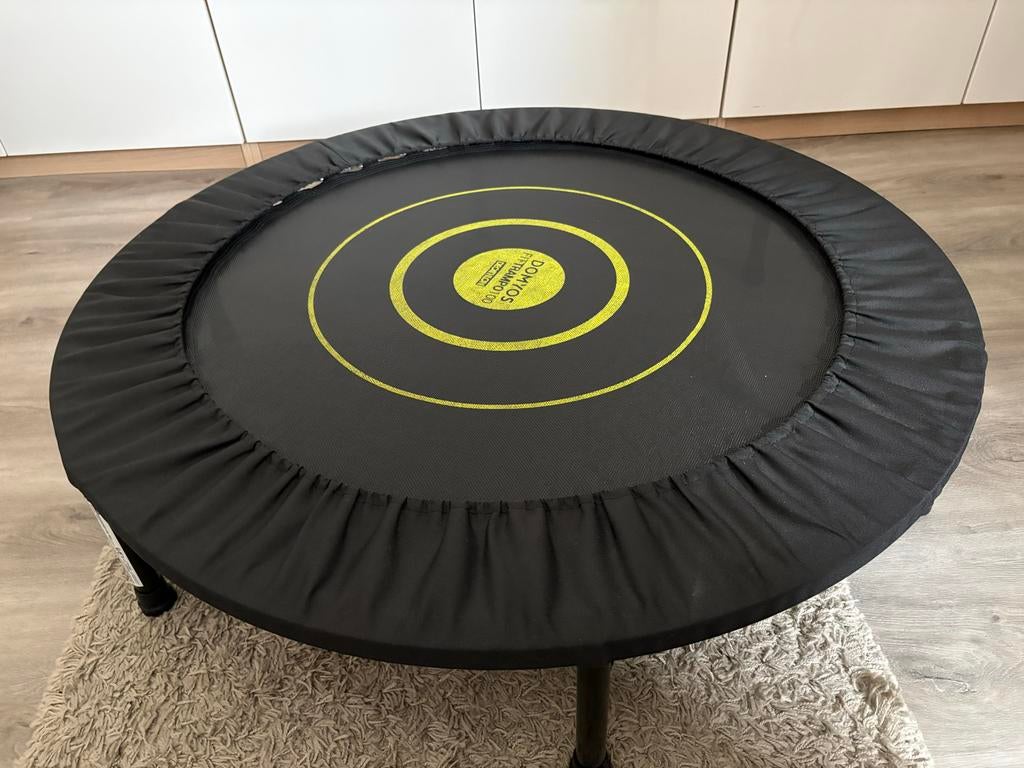 Domyos Fittrampo100 Trampoline van Decathlon, Ophalen, Overige typen, Zo goed als nieuw, Metaal