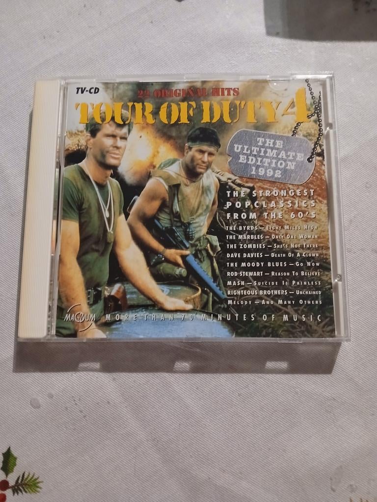Tour of Duty 4 - The Ultimate Edition 1992 TV-CD, Ophalen of Verzenden, Gebruikt