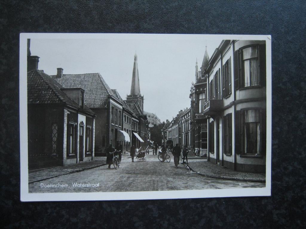 DOETINCHEM Waterstraat A 1949, Ophalen of Verzenden, 1940 tot 1960, Gelderland
