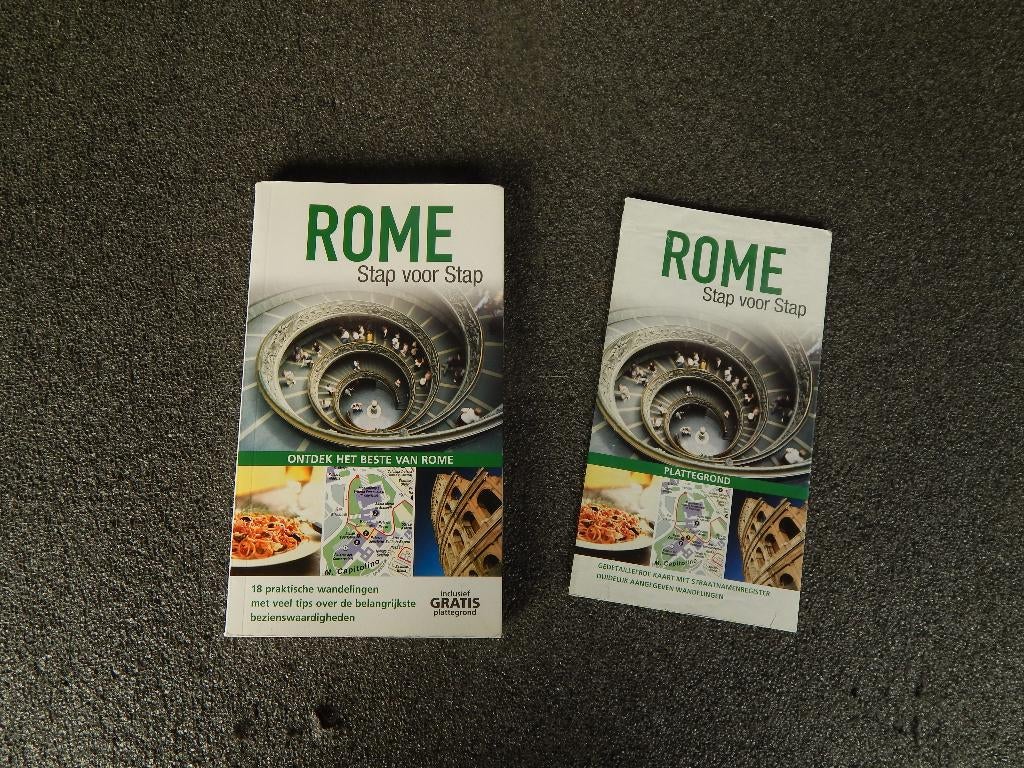 Reisgids Rome incl. uitvouwbare kaart/stadsplattegrond, Gelezen, Europa, Ophalen of Verzenden, Reisgids of -boek