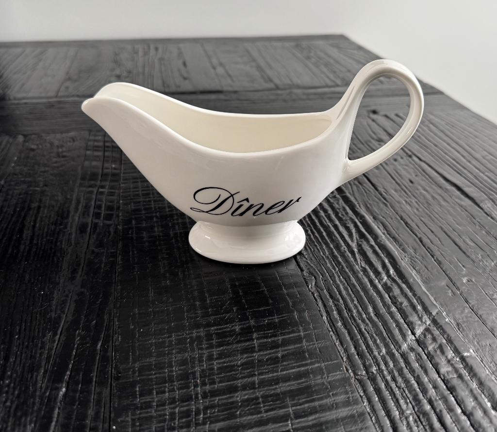 Diner sauskom Riviera Maison, Ophalen of Verzenden, Zo goed als nieuw, Kom(men), Overige stijlen