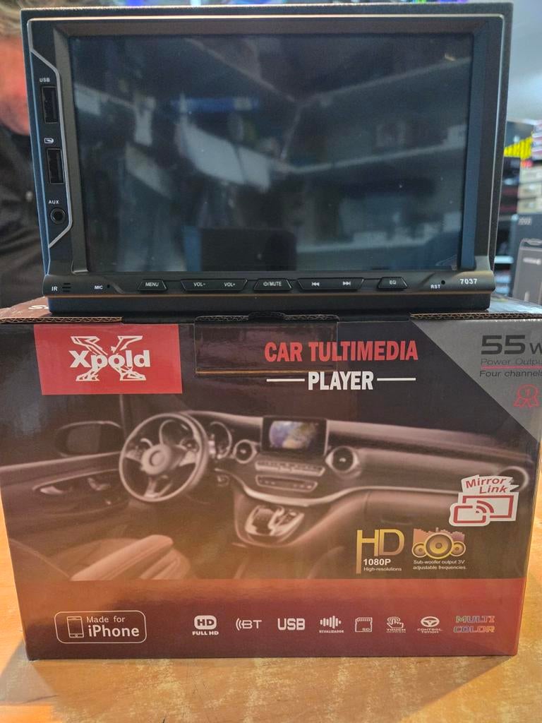 Dubbeldin radio android apple-carplay draadloos, Ophalen of Verzenden, Zo goed als nieuw