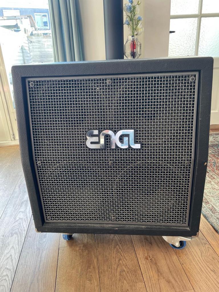 ENGL E 412 Vintage 4x12 Speaker Cabinet, Ophalen, Gebruikt, 100 watt of meer