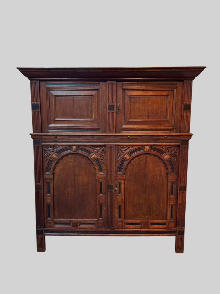 Antieke Hollandse kast poort kast 17e eeuw, Antiek en Kunst, Antiek | Meubels | Kasten, Ophalen