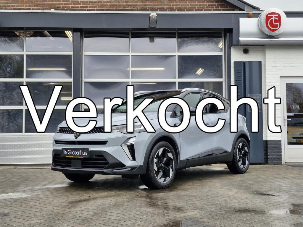Renault Captur 1.6 E-Tech full hybrid 145 techno (bj 2025), 145 pk, Stof, Gebruikt, Zwart