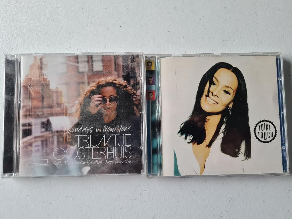 CD's Trijntje Oosterhuis - Total Touch, Ophalen of Verzenden, 1980 tot 2000, Zo goed als nieuw