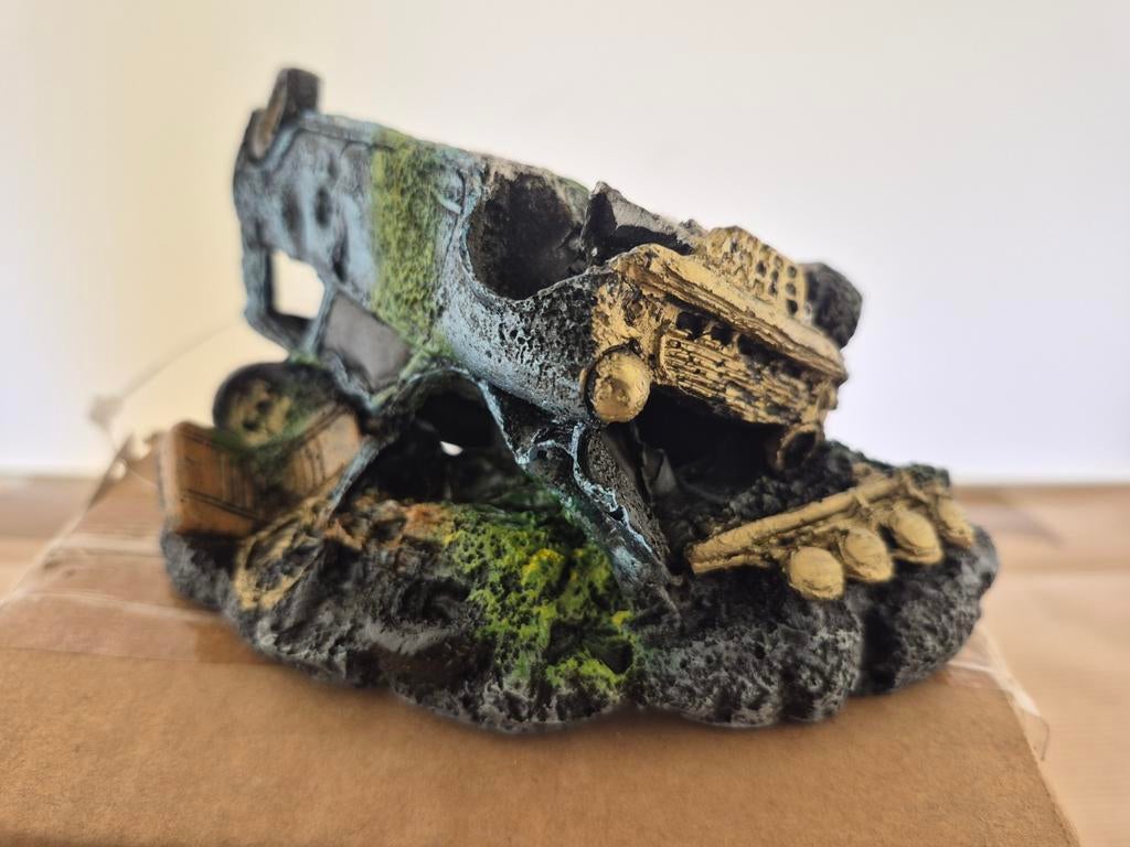 Classic Mini Cooper Aquarium Decoratie 15 cm, Ophalen of Verzenden, Gebruikt