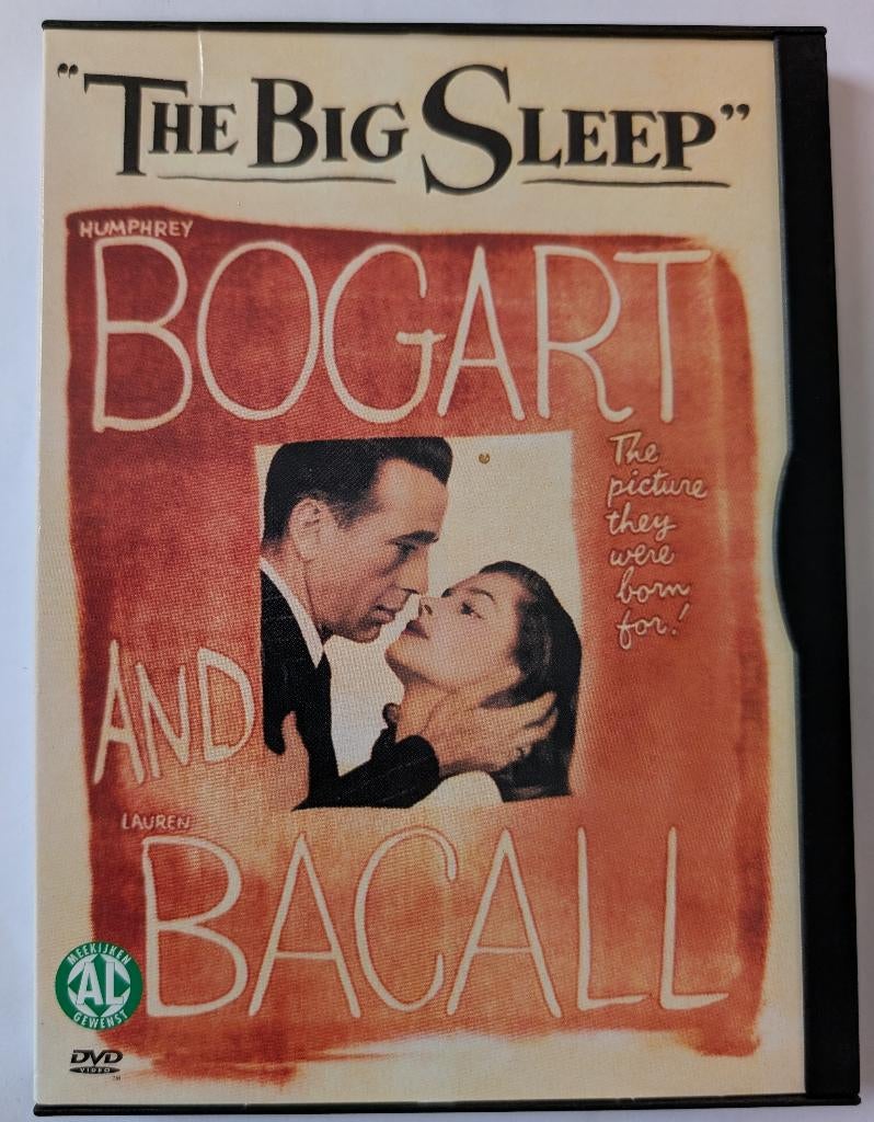 The Big Sleep (1946) - DVD - Film Noir - Cult, Cd's en Dvd's, Verzenden, Alle leeftijden, Zo goed als nieuw, 1940 tot 1960