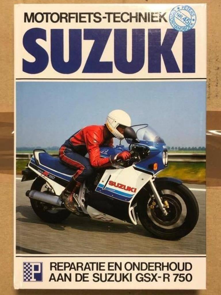 werkplaatshandboek SUZUKI GSX-r750 GSXR750 1985-1986*€17,49, Motoren, Handleidingen en Instructieboekjes, Suzuki, Ophalen of Verzenden