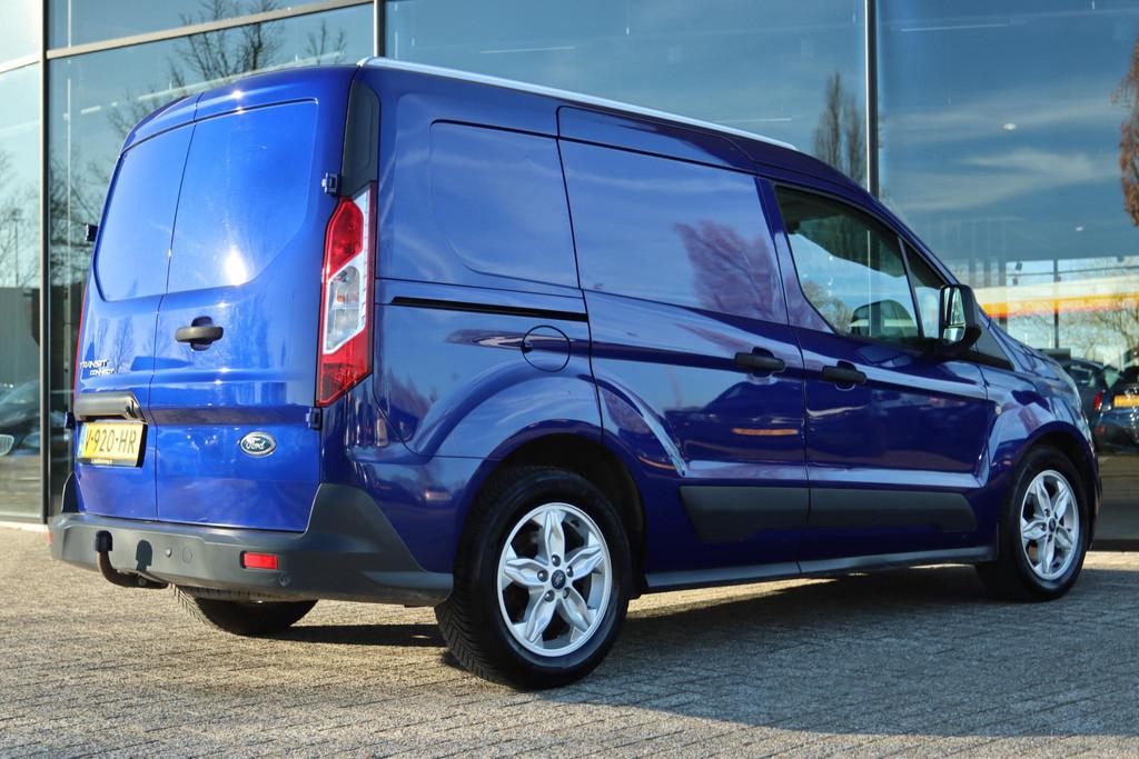 FORD TRANSIT CONNECT 1.5 TDCI L1 TREND 3-ZITS AUT. | CAMERA, Gebruikt, Euro 6, 4 cilinders, Blauw