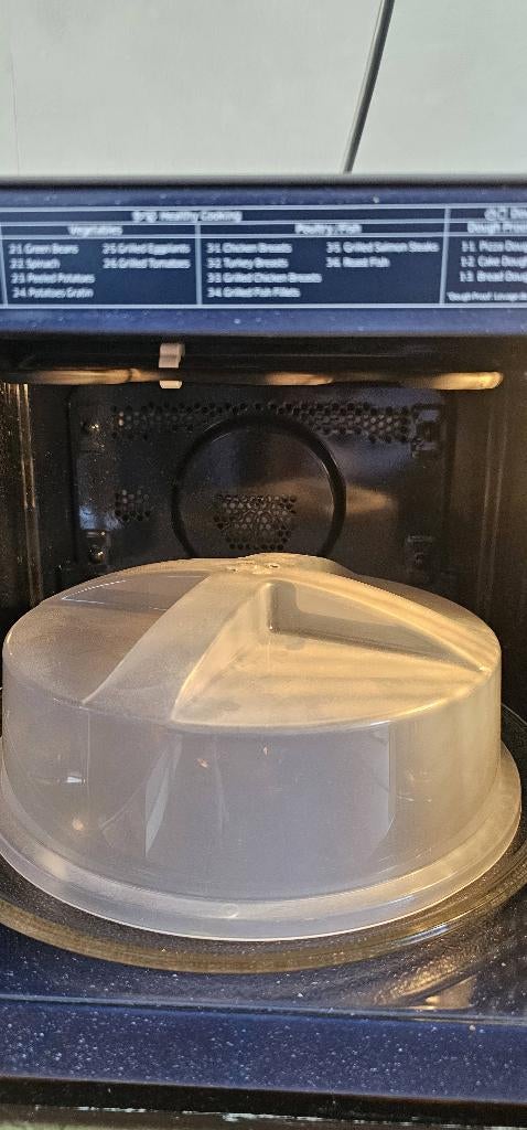 Samsung Combi magnetron, Witgoed en Apparatuur, Magnetrons, Zo goed als nieuw, Vrijstaand, Combimagnetron, Grill, Hete lucht, Oven