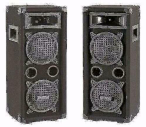 3 weg disco speakers 4 x 20 cm 600 Watt 11D, Overige merken, ., Overige typen, Nieuw