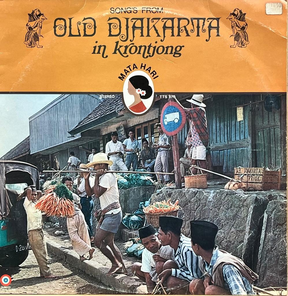 Krontjong Indonesië: Songs from Old Djakarta in Krontjong, Cd's en Dvd's, Vinyl | Wereldmuziek, Ophalen of Verzenden, Gebruikt