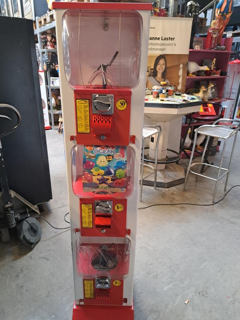 Capsule automaat Totem 3-laags, Ophalen