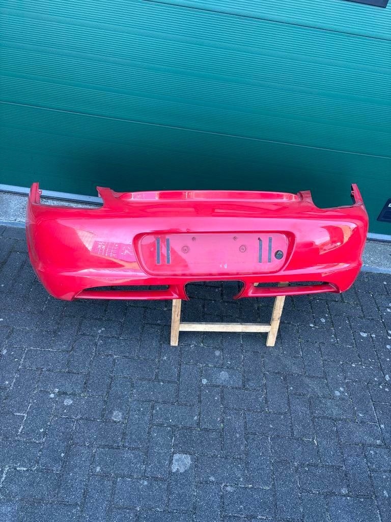 Porsche Boxster Cayman 987 Achterbumper - Rood (98750541104), Ophalen, Gebruikt, Porsche, Achter