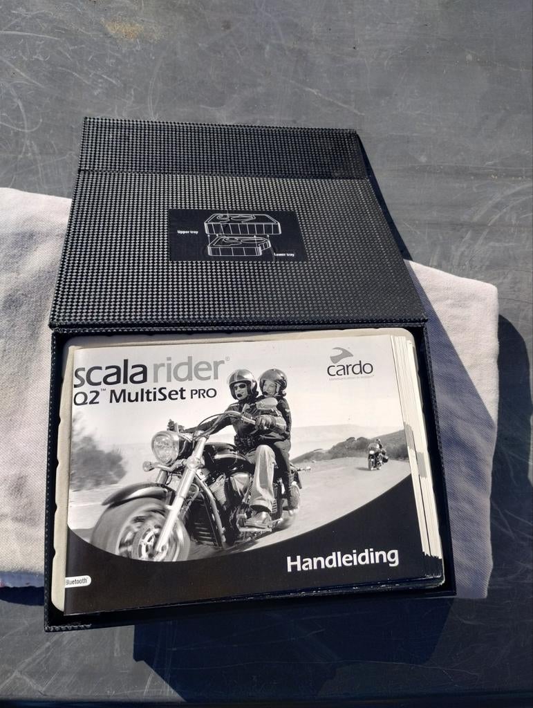Cardo Scala Rider Q2 MultiSet PRO - 2 headsets., Ophalen of Verzenden
