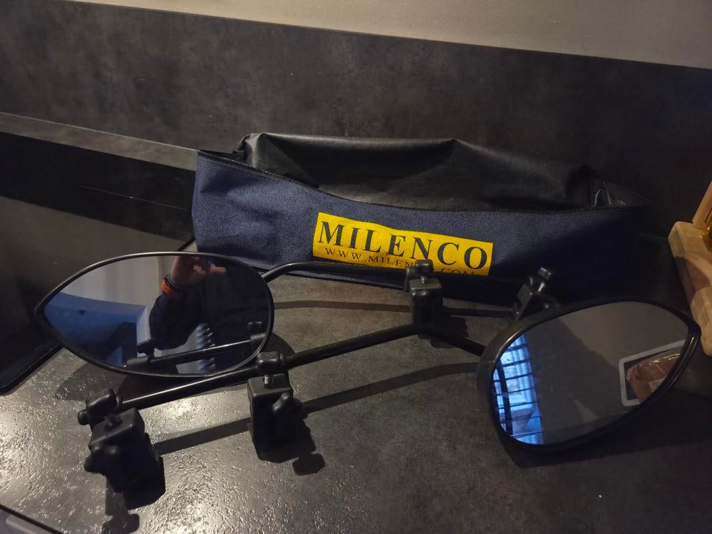 Milenco Aero 4 XL caravanspiegels, Ophalen, Gebruikt