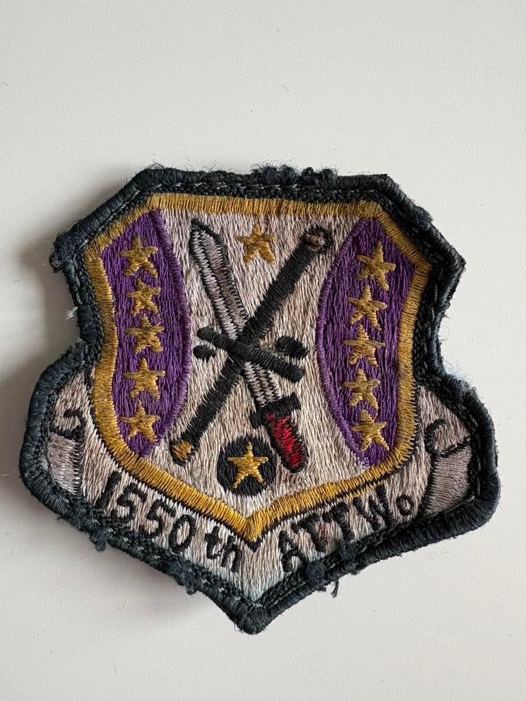 USAF 1550th Air Crew Training test Wing  patch, Ophalen of Verzenden, Luchtmacht, Nederland, Embleem of Badge