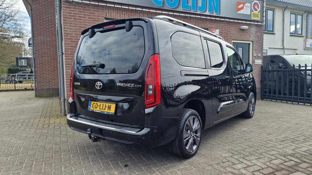 Toyota PROACE CITY Verso 1.2 Turbo Dynamic L2 Long, 7P Autom, Auto's, Stof, Gebruikt, 1199 cc, 7 stoelen
