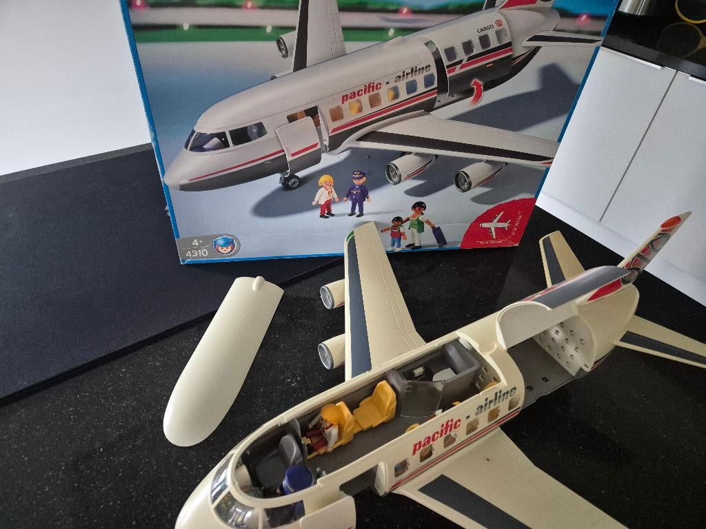Playmobil Passagiersvliegtuig – 4310, Ophalen, Gebruikt, Complete set