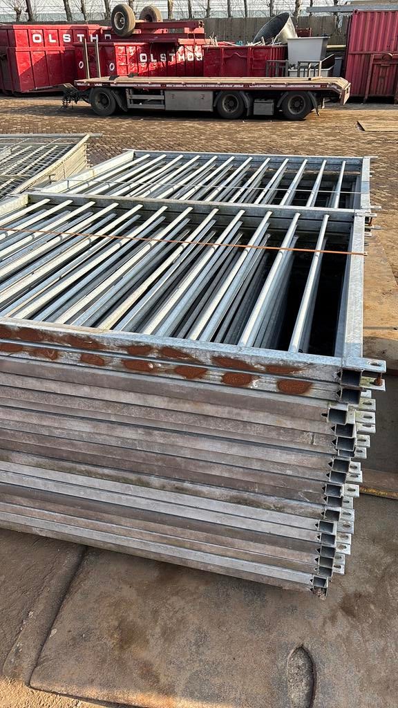 Hekwerk verzinkt, Tuin en Terras, Tuinhekken en Hekwerk, Ophalen, Gebruikt