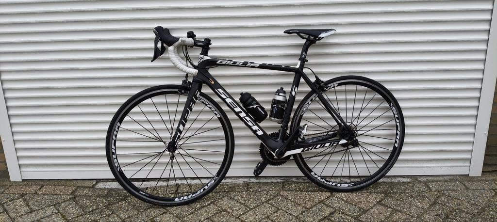 Sensa Gulia te koop., Fietsen en Brommers, Gebruikt, Carbon, Meer dan 20 versnellingen, 53 tot 57 cm