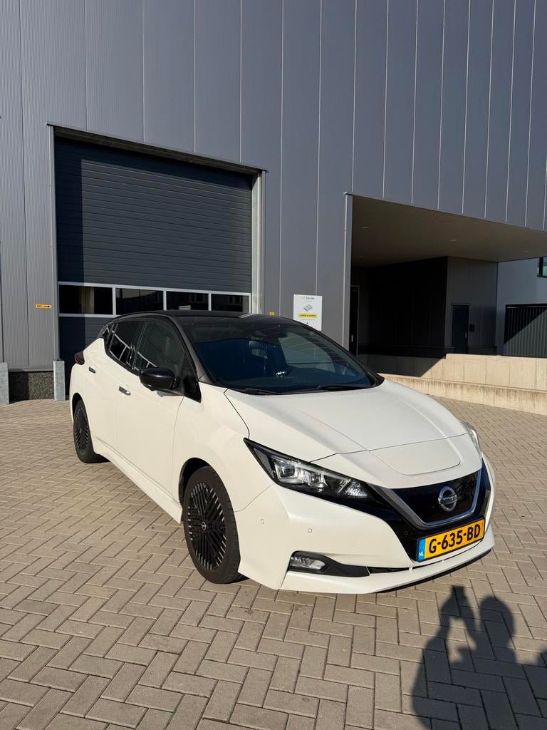 Nissan Leaf 40 kWh Tekna 2019 185.500km  84,33 SOH 52Quickch, Auto's, Origineel Nederlands, Elektrisch, Particulier, 1480 kg