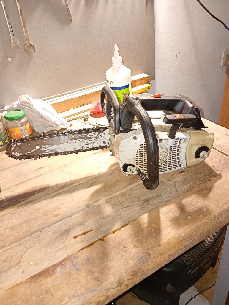 Stihl ms201tc, Tuin en Terras, Hand-tuingereedschap, Ophalen, Gebruikt, Overige soorten, Stihl