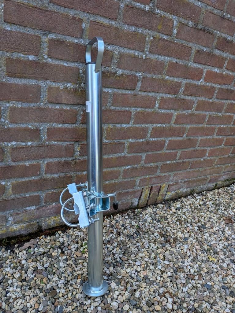 Steunpoot aanhanger 48mm inclusief klem en disselbeugels 60/, Auto diversen, Aanhangwagen-onderdelen, Ophalen, Nieuw