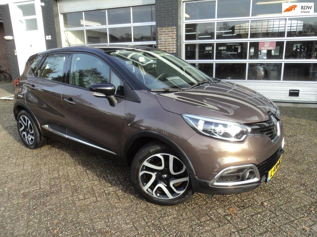 Renault Captur 0.9 TCe Dynamique Camera Trekhaak Stoelverwar, Voorwielaandrijving, Stof, Gebruikt, Zwart