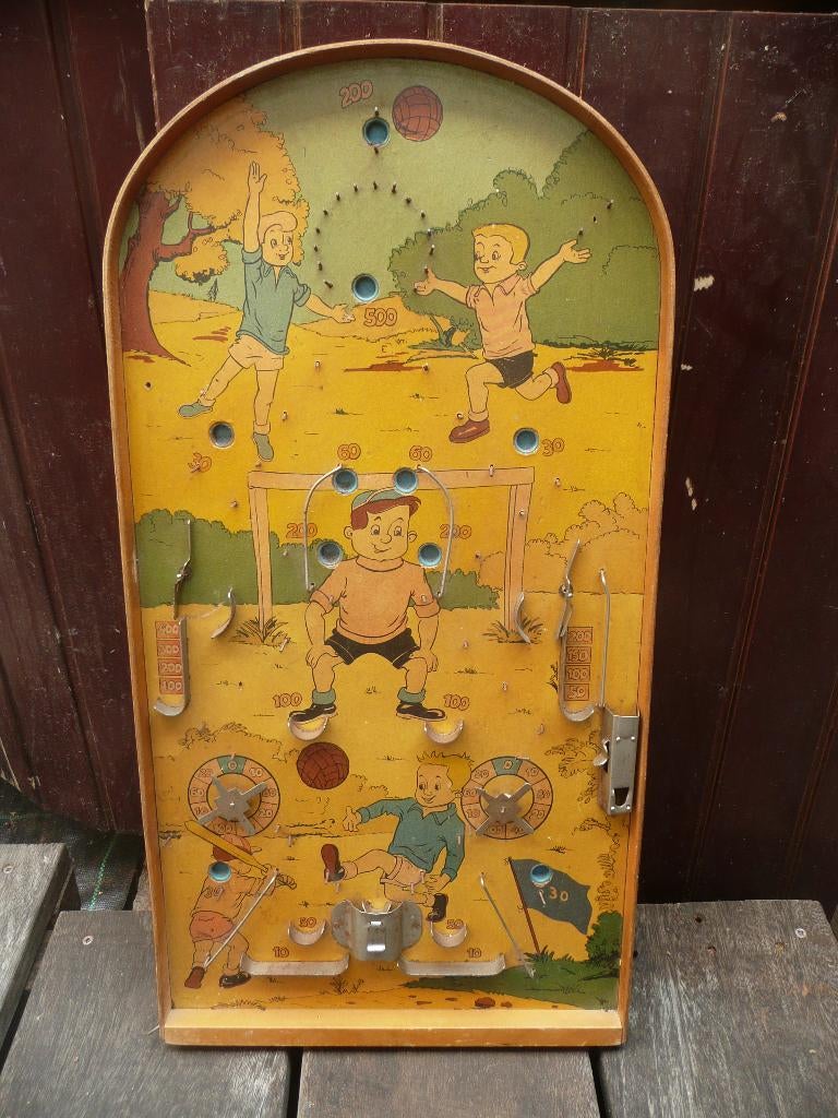 Antiek flipperkast spel, Ophalen of Verzenden