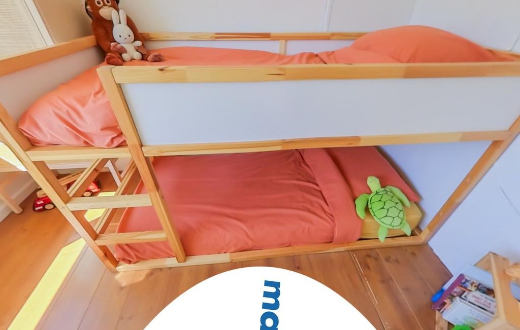 Half hoogslaper Ikea, Ophalen of Verzenden, Gebruikt, Hoogslaper