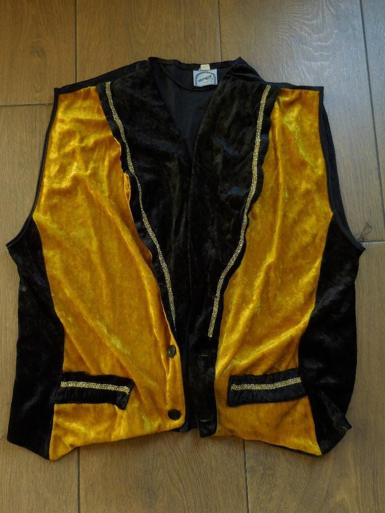 carnaval.Gilet.Velours.Mt 52.Lengte 60 cmVan oksel tot oksel, Maat 52/54 (L), Ophalen of Verzenden, Overige thema's, Kleding