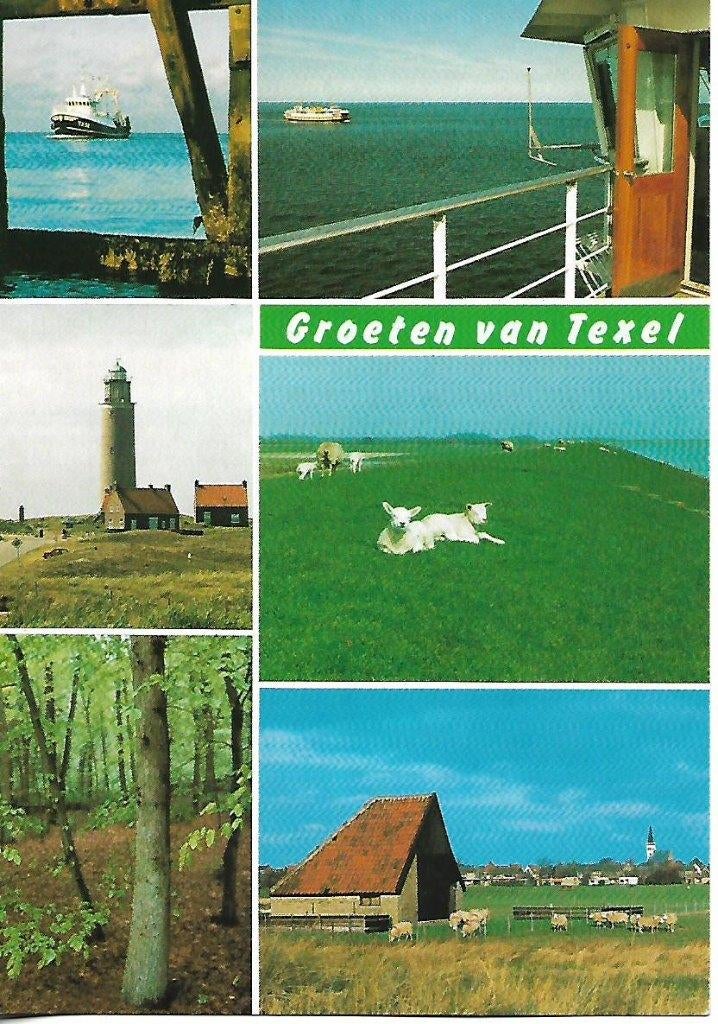 Texel- -6-luik., Verzenden, 1980 tot heden, Ongelopen, Waddeneilanden