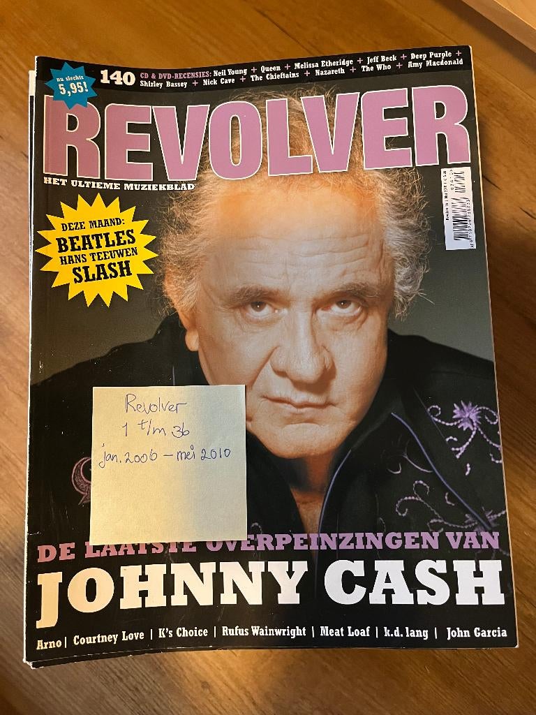 muziektijdschriften Revolver + Lust for Life, Boeken, Tijdschriften en Kranten, Ophalen, Zo goed als nieuw, Muziek, Film of Tv