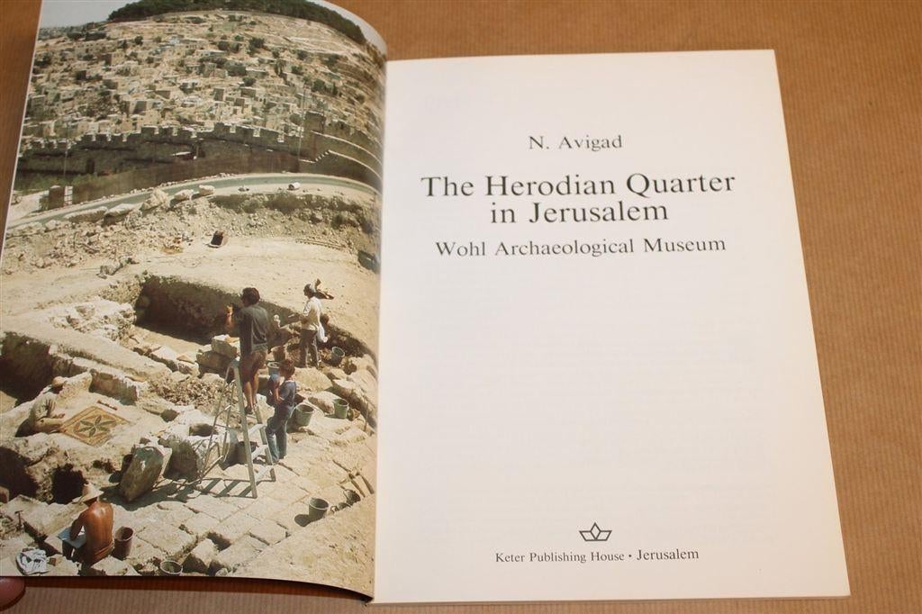Herodiaanse Wijk Jeruzalem — Archeologie Museum [EN], Boeken, Ophalen of Verzenden, Gelezen, Europa