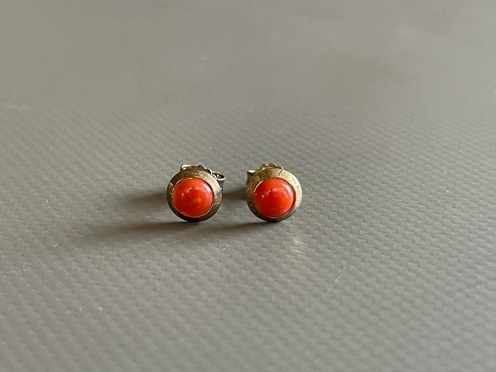 Oorbellen, Sieraden, Tassen en Uiterlijk, Antieke sieraden, Ophalen of Verzenden, Overige materialen, Oorbellen